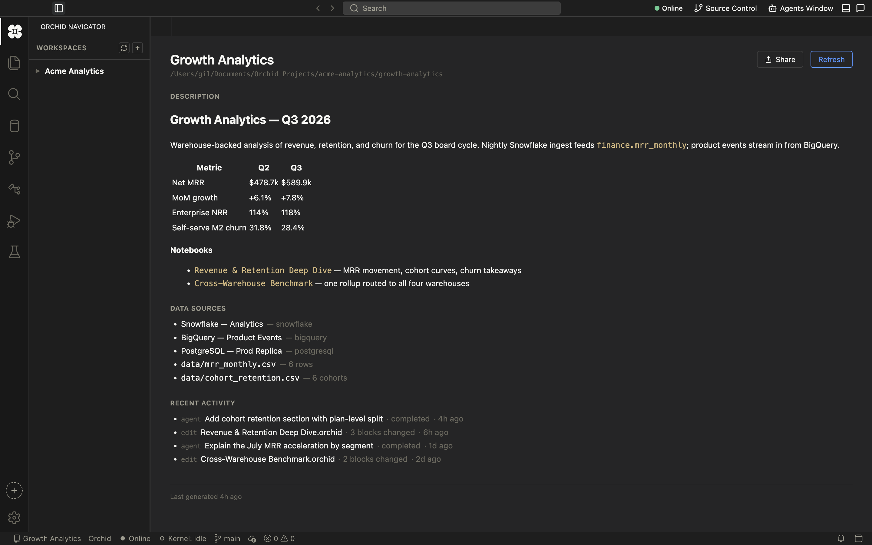 Project overview — documentation that writes itself.